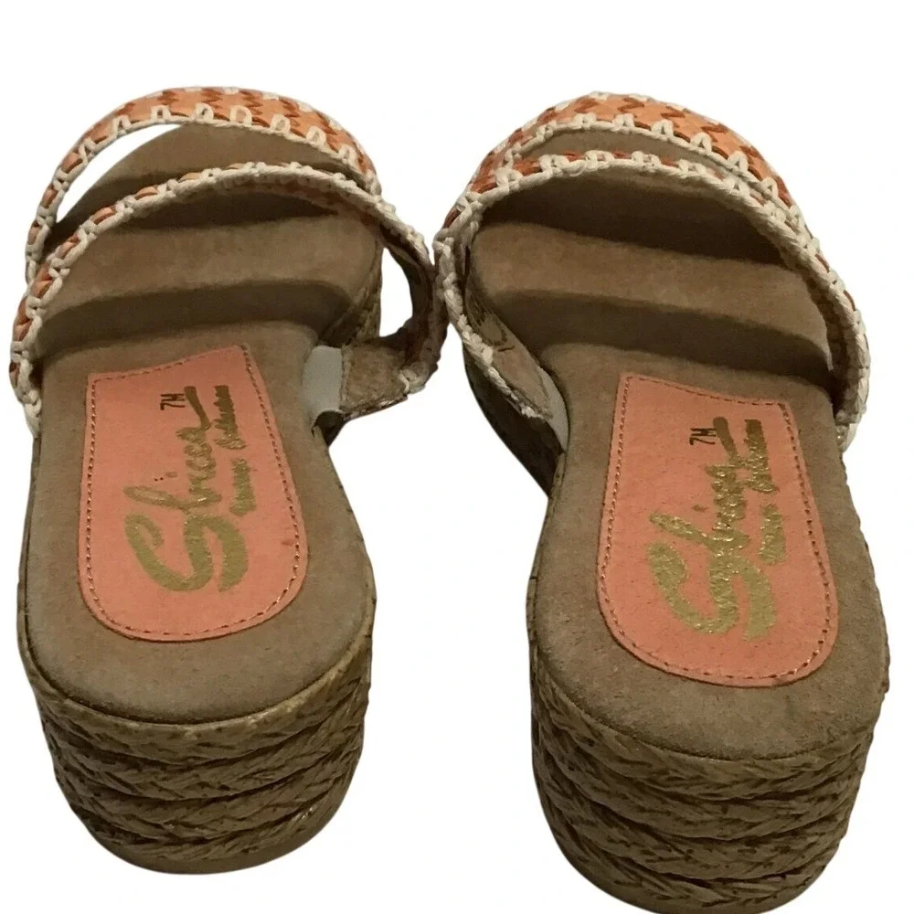Sbicca Vintage Collection Women's Coral Anette Slip On‎ Slide Sandal Size 7 USA